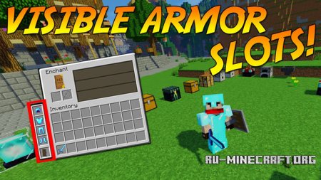  Visible Armor Slots  Minecraft 1.11.2