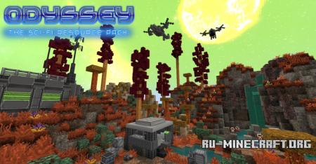  ODYSSEY : the Sci-Fi [16x]  Minecraft 1.11