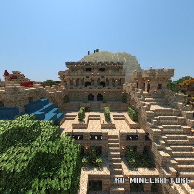  Desert ity Town  Minecraft