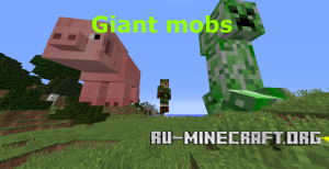  Giant Mobs  Minecraft