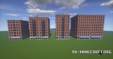  New York Tenements  Minecraft