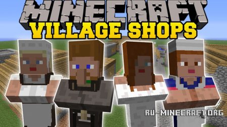  Villager Market  Minecraft 1.11.2