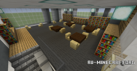  Neomodern Library  Minecraft