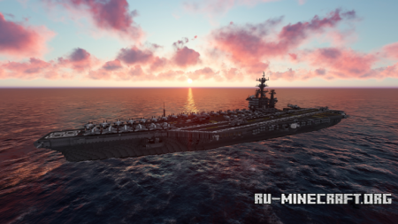  USS Dwight D. Eisenhower  Minecraft