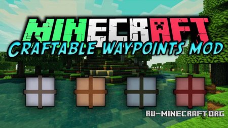  Craftable Waypoints  Minecraft 1.11.2