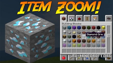  ItemZoom  Minecraft 1.11.2
