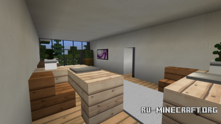  Modern Hotel (full interior)  Minecraft