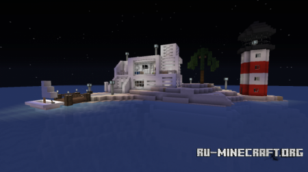  Island Mansion  Minecraft