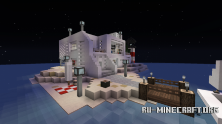  Island Mansion  Minecraft