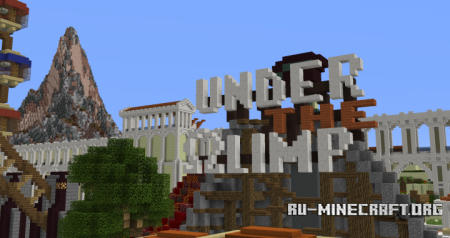  Under the Olimp Theme Park  Minecraft