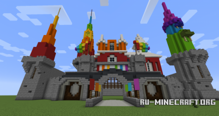  Color Castle  Minecraft
