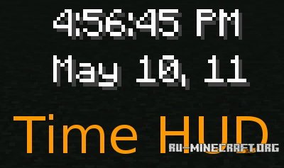 Скачать Time HUD для Minecraft 1.8