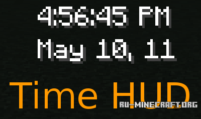  Time HUD  Minecraft 1.8