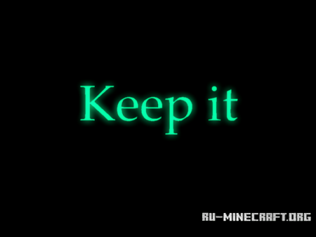  Keep It  Minecraft