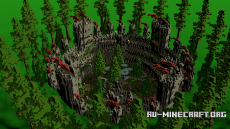  Deathmatch Arena - Castle  Minecraft