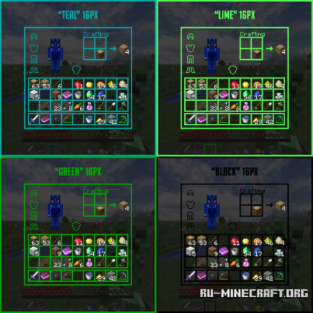  Transparent Gui [16x]  Minecraft 1.11