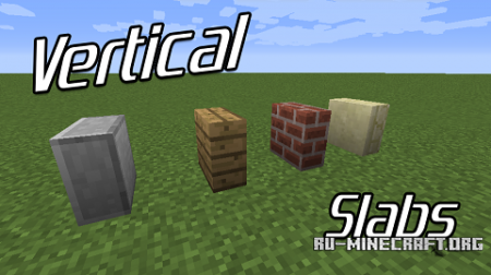  Vertical Slabs  Minecraft 1.11.2