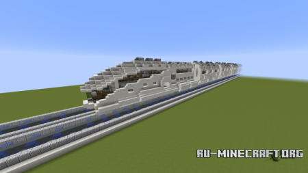  Anno 2070 - Futuristic Train  Minecraft