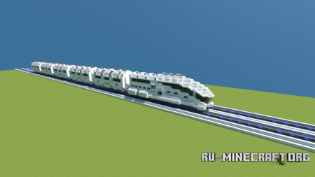  Anno 2070 - Futuristic Train  Minecraft