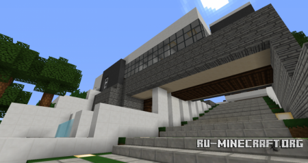  Modern mansion in Beverley Hills  Minecraft