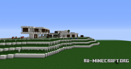  Modern mansion in Beverley Hills  Minecraft