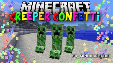  Creeper Confetti  Minecraft 1.11.2
