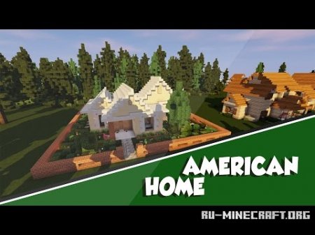  Small American House  Minecraft