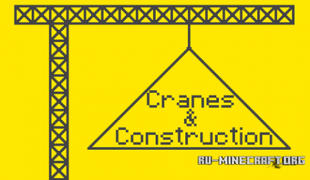  Cranes & Construction  Minecraft 1.11.2