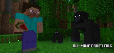 Скачать Gorillas для Minecraft PE 1.0.0