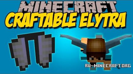  Craftable Elytra  Minecraft 1.11.2