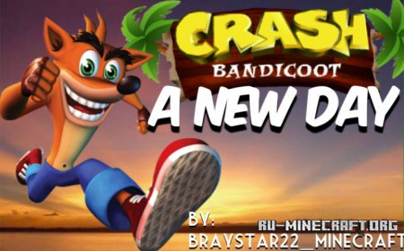 Crash Bandicoot: A New Day  Minecraft