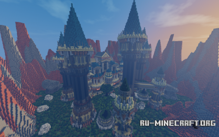  Palace Between the Towers  Minecraft