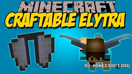  Craftable Elytra  Minecraft 1.10.2