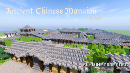 Ancient Chinese Mansion  Minecraft