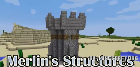  Merlins Structures  Minecraft 1.11.2
