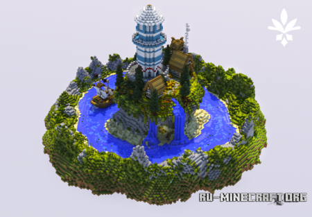  Lighthouse Island  Minecraft