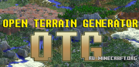 Скачать Open Terrain Generator для Minecraft 1.11.2