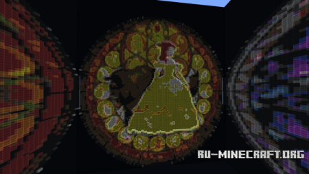  Kingdom Hearts Princess Stained Glass  Minecraft