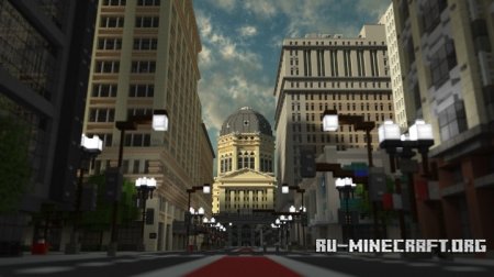  Chicago Federal Building  Minecraft