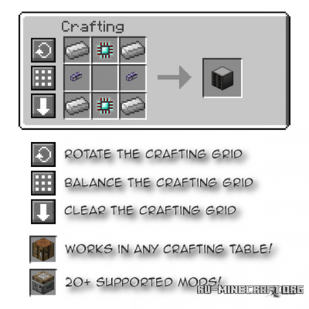  Crafting Tweaks  Minecraft 1.12