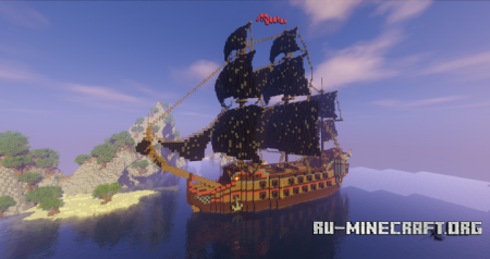  The 'Novibus Superior' Pirate Ship  Minecraft