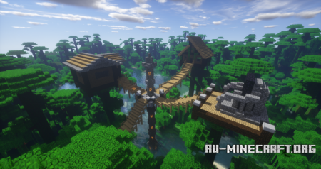  Jungle House  Minecraft