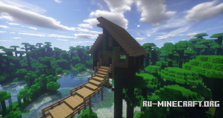  Jungle House  Minecraft