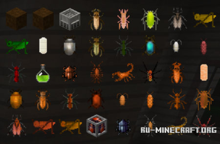  Edible Bugs  Minecraft 1.12