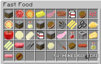  More Fast Food  Minecraft 1.12