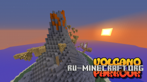  Volcano Parkour  Minecraft