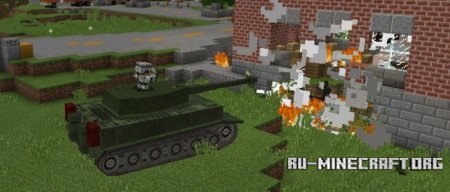  War Tank  Minecraft PE 1.1