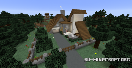  Simple Forest House  Minecraft