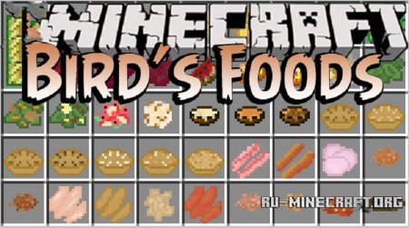 Birds Foods  Minecraft 1.12