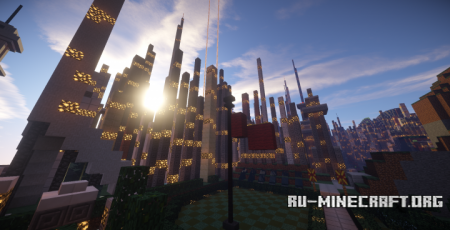 Scale Dystopian City  Minecraft